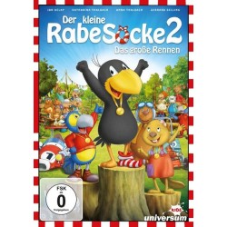 Der kleine Rabe Socke 2 - Das große Rennen, 1 DVD
