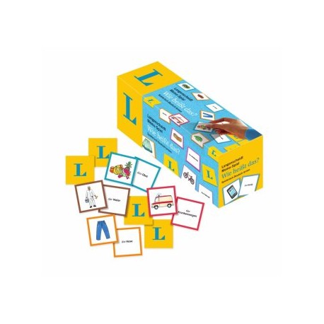 Langenscheidt Memo-Spiel Wie heißt das?" - Memo-Spiel in einer Box mit 200 Karten und Spielanleitung"